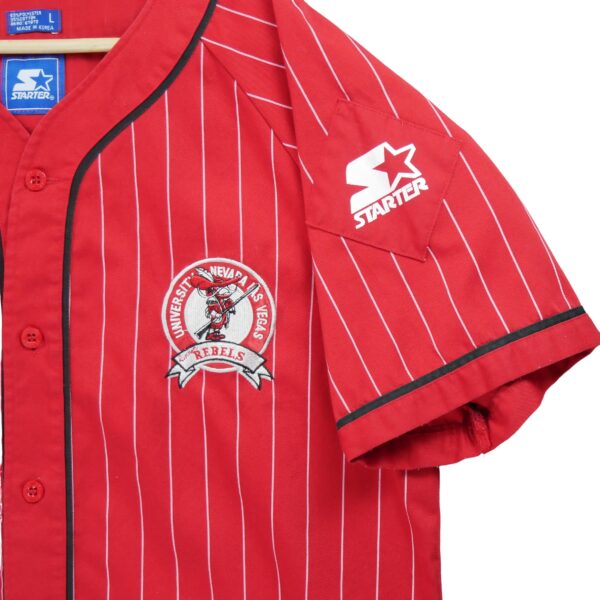 Maillot manches courtes homme rouge Starter Equipe UNLV University of Nevada Las Vegas