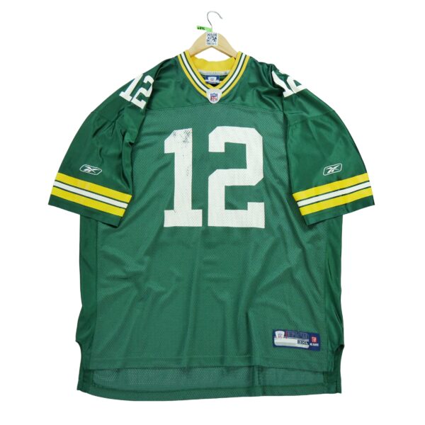 Maillot manches courtes homme vert Reebok Equipe Green Bay Packers