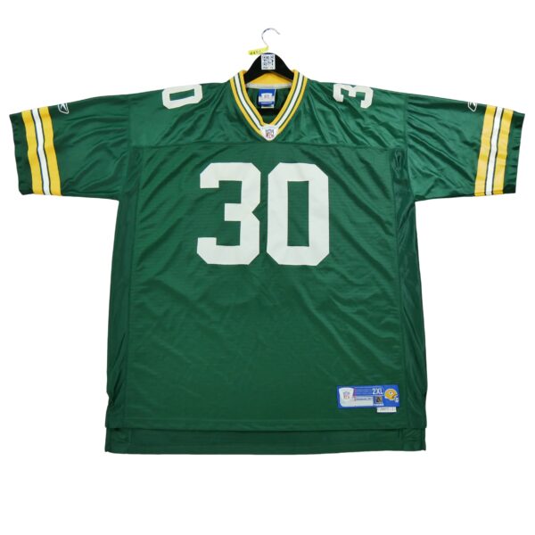Maillot manches courtes homme vert Reebok Equipe Green Bay Packers