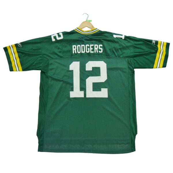 Maillot manches courtes homme vert Reebok Equipe Green Bay Packers