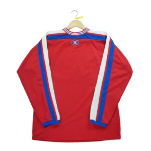 Maillot manches longues rouge NHL Equipe Montreal Canadiens