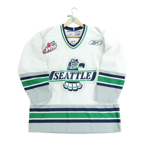 Maillot manches longues homme blanc Reebok
