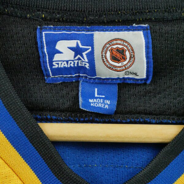 Maillot manches longues homme bleu Starter Equipe Pittsburgh Penguins
