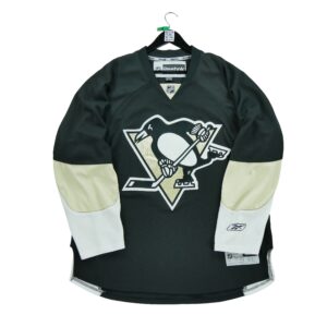 Maillot manches longues homme noir Reebok Equipe Pittsburgh Penguins