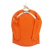 Maillot manches longues homme orange Majestic