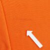 Maillot manches longues homme orange Majestic
