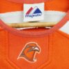 Maillot manches longues homme orange Majestic