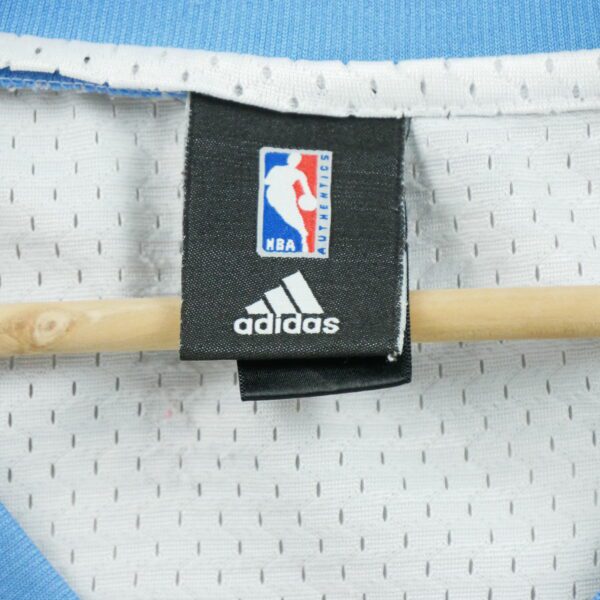 Maillot sans manches homme blanc Adidas Equipe Denver Nuggets
