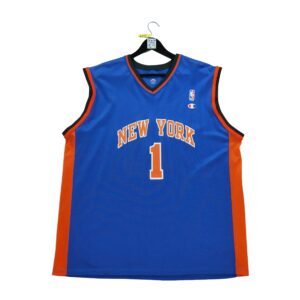 Maillot sans manches homme bleu Champion Equipe New York Knicks