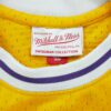Maillot sans manches homme jaune Mitchell and Ness Equipe Los Angeles Lakers