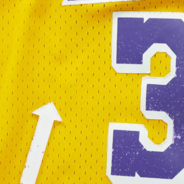 Maillot sans manches homme jaune Mitchell and Ness Equipe Los Angeles Lakers
