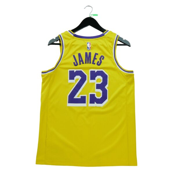 Maillot sans manches homme jaune Nike Equipe Los Angeles Lakers