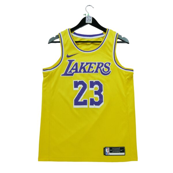 Maillot sans manches homme jaune Nike Equipe Los Angeles Lakers