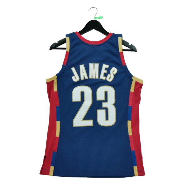 Maillot sans manches homme marine Mitchell and Ness Equipe Cleveland Cavaliers