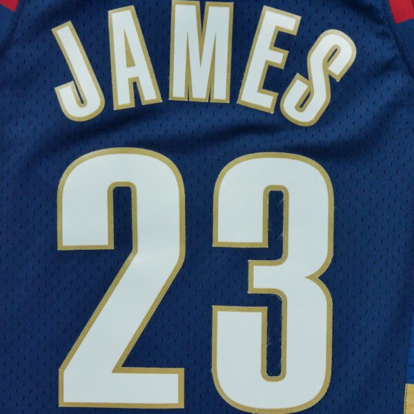 Maillot sans manches homme marine Mitchell and Ness Equipe Cleveland Cavaliers