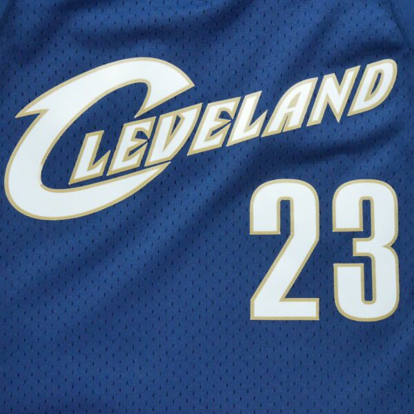 Maillot sans manches homme marine Mitchell and Ness Equipe Cleveland Cavaliers