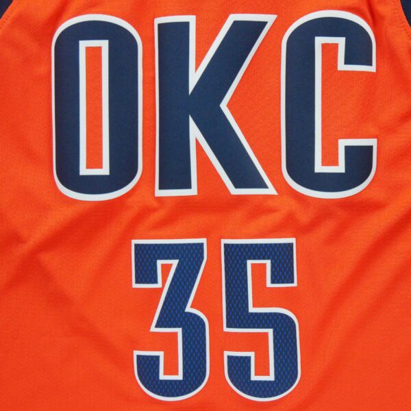 Maillot sans manches homme orange Adidas Equipe Oklahoma City Thunder
