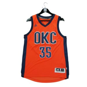 Maillot sans manches homme orange Adidas Equipe Oklahoma City Thunder