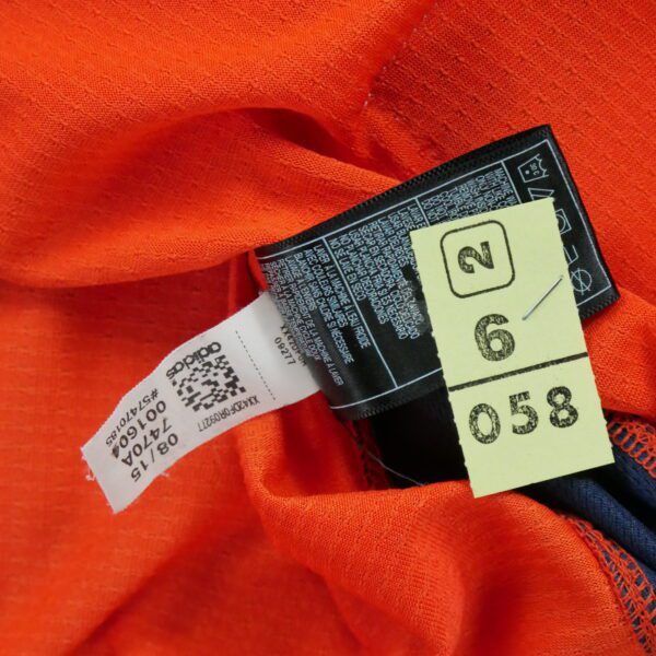 Maillot sans manches homme orange Adidas Equipe Oklahoma City Thunder