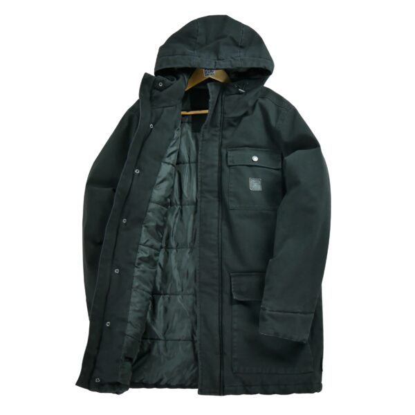 Parka homme manches longues noir DC Shoes Col Montant