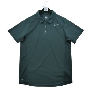 Polo manches courtes homme noir Nike Col Polo