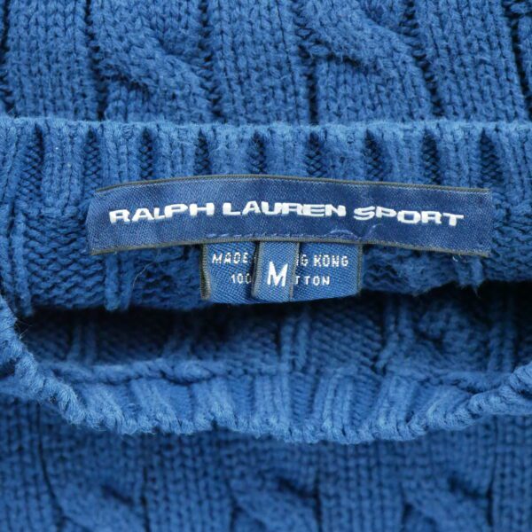 Pull enfant manches longues marine Polo Ralph Lauren Col Rond