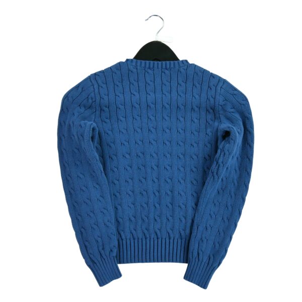 Pull enfant manches longues marine Polo Ralph Lauren Col Rond