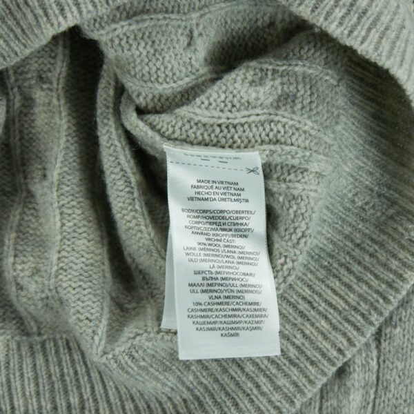 Pull femme manches longues beige Polo Ralph Lauren Col V