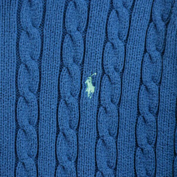 Pull femme manches longues marine Polo Ralph Lauren Col Rond