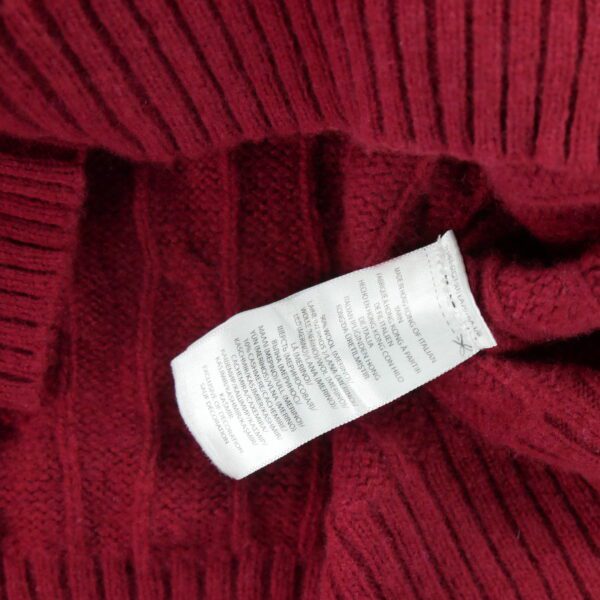 Pull femme manches longues rouge Polo Ralph Lauren Col Rond