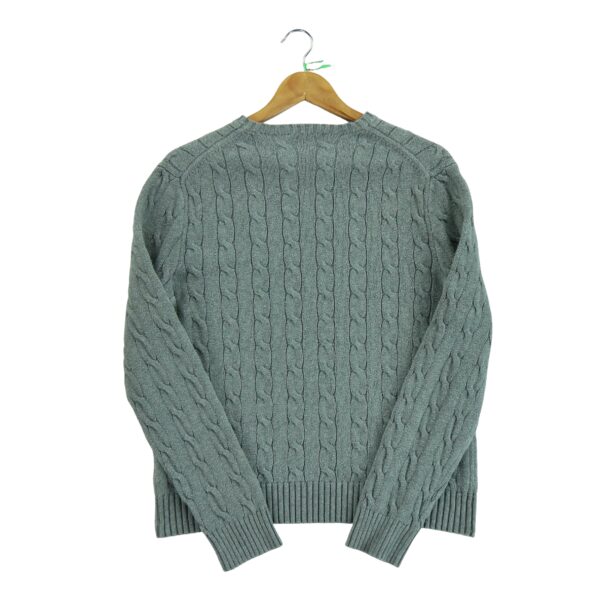 Pull homme manches longues gris Polo Ralph Lauren Col Rond