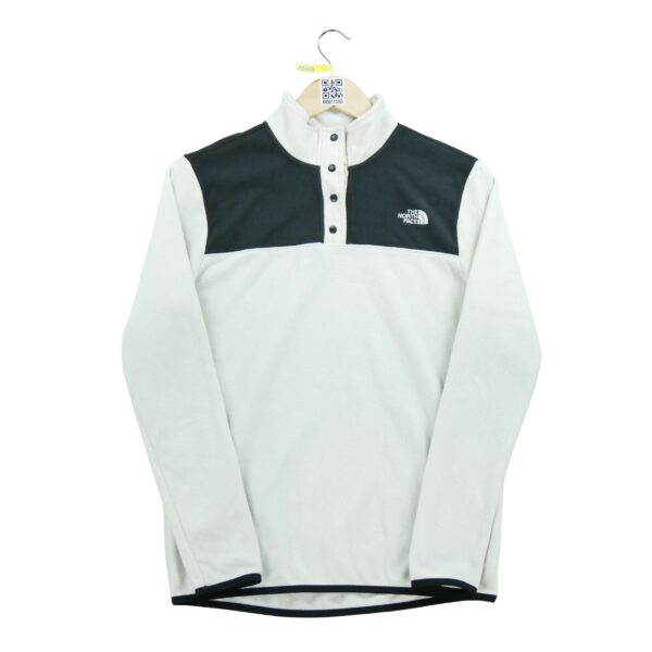 Pull polaires femme manches longues beige The North Face Col Montant