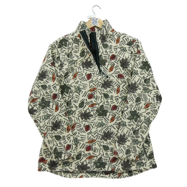 Pull polaires femme manches longues beige The North Face Motif a motifs Col Montant
