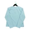 Pull polaires femme manches longues bleu clair The North Face Col V