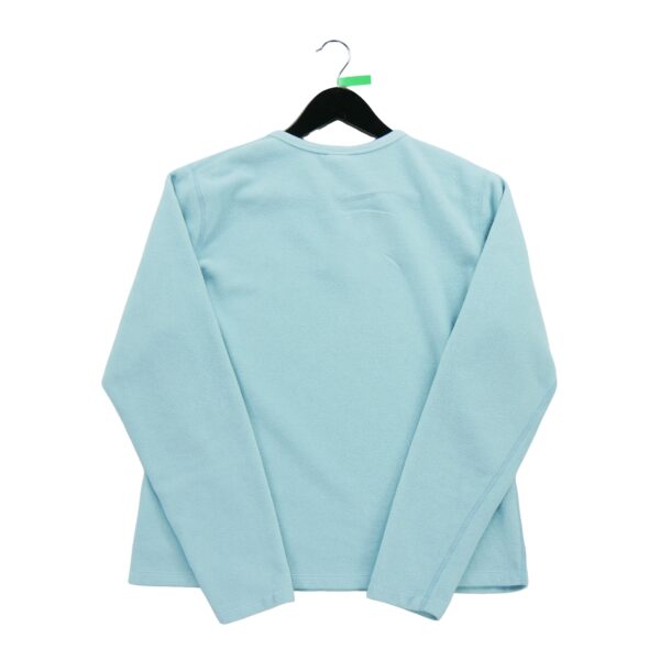 Pull polaires femme manches longues bleu clair The North Face Col V
