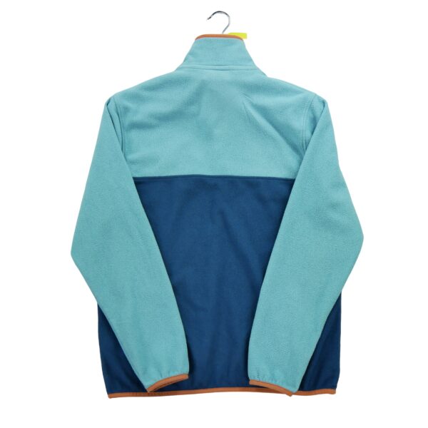 Pull polaires femme manches longues bleu Patagonia Col Montant