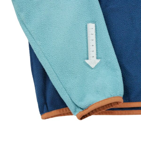Pull polaires femme manches longues bleu Patagonia Col Montant