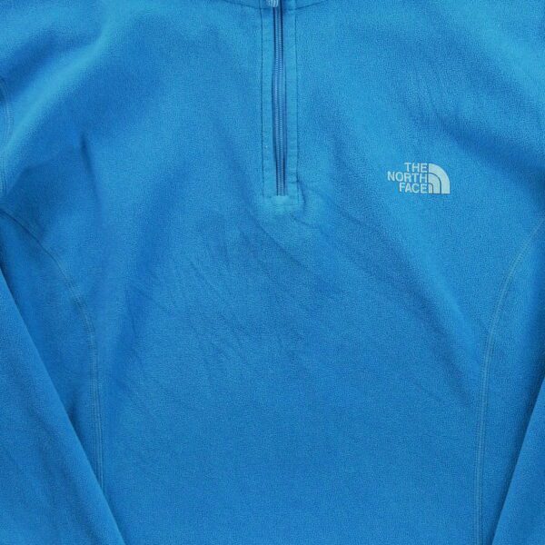 Pull polaires femme manches longues bleu The North Face Col Montant