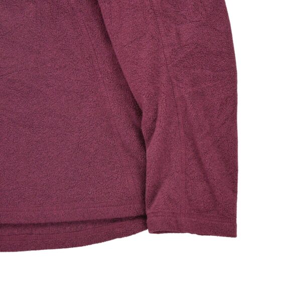 Pull polaires femme manches longues bordeaux The North Face Col Montant