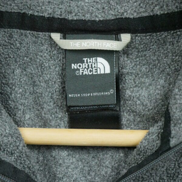 Pull polaires femme manches longues gris The North Face Col Montant