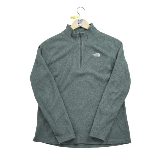Pull polaires femme manches longues gris The North Face Col Montant