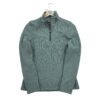 Pull polaires femme manches longues gris The North Face Motif chine Col Montant