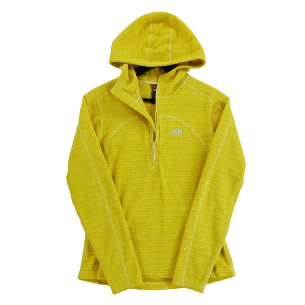 Pull polaires femme manches longues jaune The North Face Col Montant