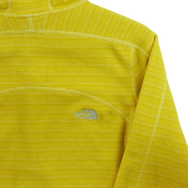 Pull polaires femme manches longues jaune The North Face Col Montant