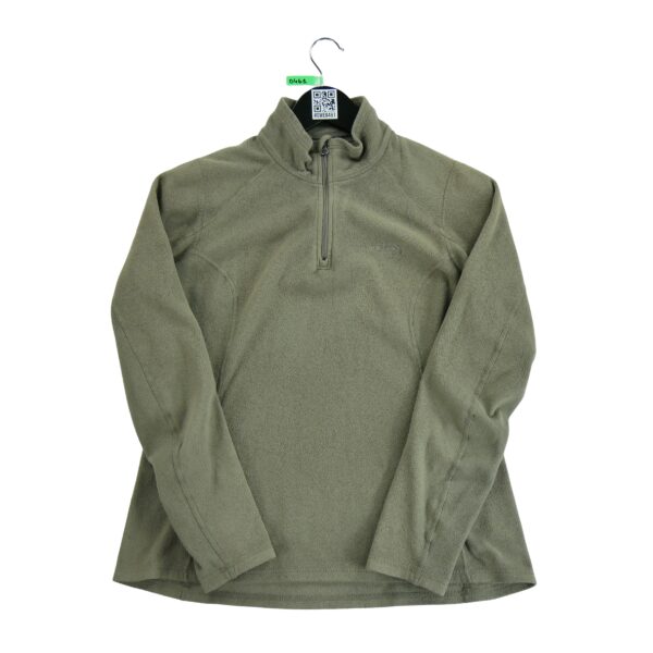 Pull polaires femme manches longues kaki The North Face Col Montant