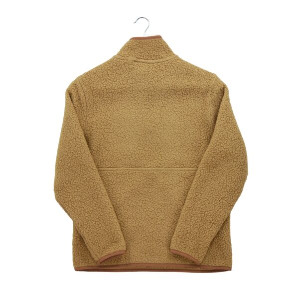Pull polaires femme manches longues marron Patagonia Col Montant