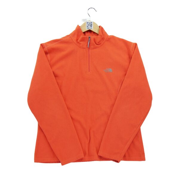 Pull polaires femme manches longues orange The North Face Col Montant