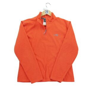 Pull polaires femme manches longues orange The North Face Col Montant
