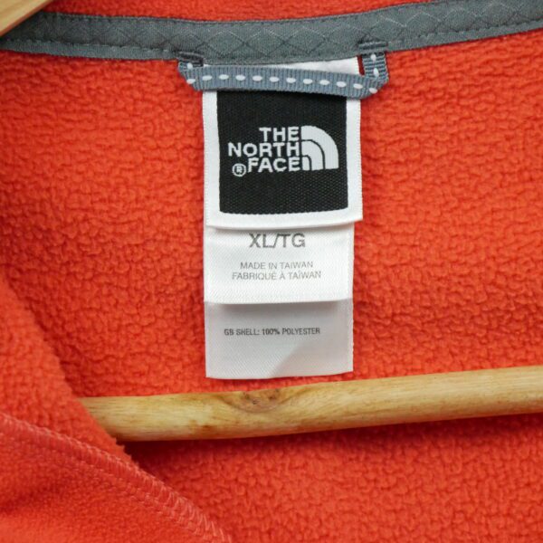 Pull polaires femme manches longues orange The North Face Col Montant