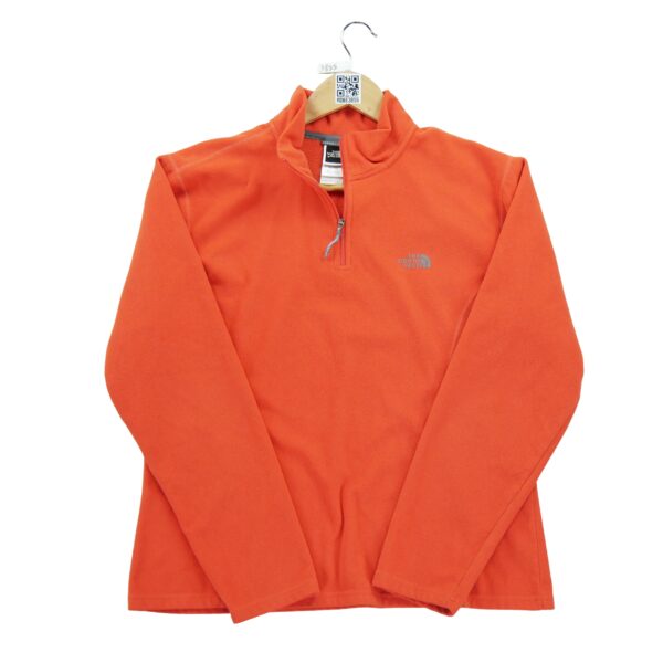 Pull polaires femme manches longues orange The North Face Col Montant